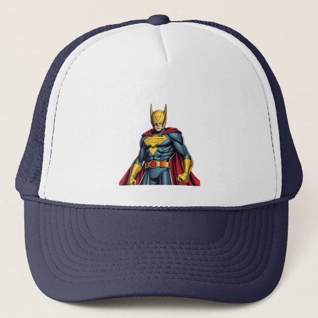 Super Hero  Trucker Hat (Front)