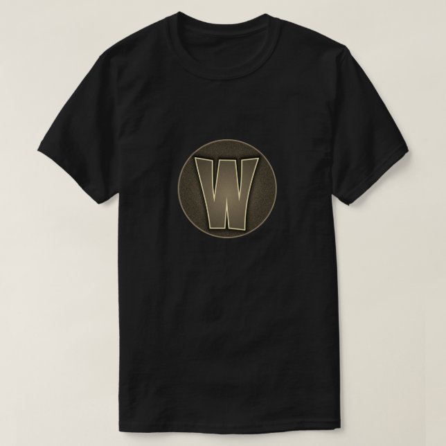 Super Hero "W" Insignia T-Shirt (Design Front)