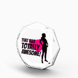 Super Hero Woman Power Acrylic Award<br><div class="desc">Celebrate the cool you. There's no reason why you shouldn't tell yourself how cool,  or awesome or magnificent you are. Live it up!</div>