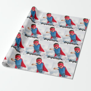 Super Hero Wrapping Paper