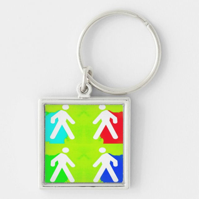 Super heroes keychain (Front)