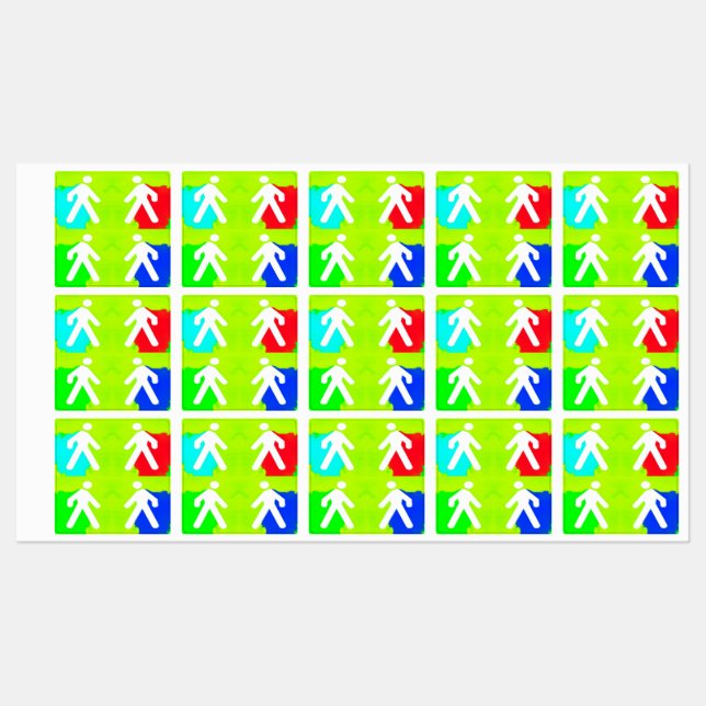 Super heroes labels (Sheet)