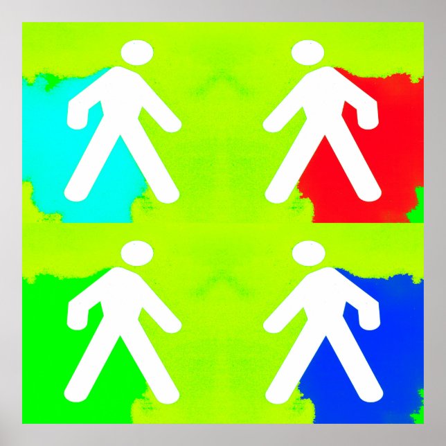 Super heroes poster (Front)