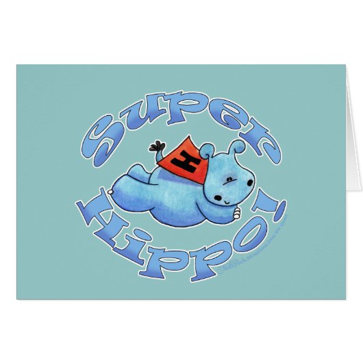 Super Hippo Cards (Front Horizontal)