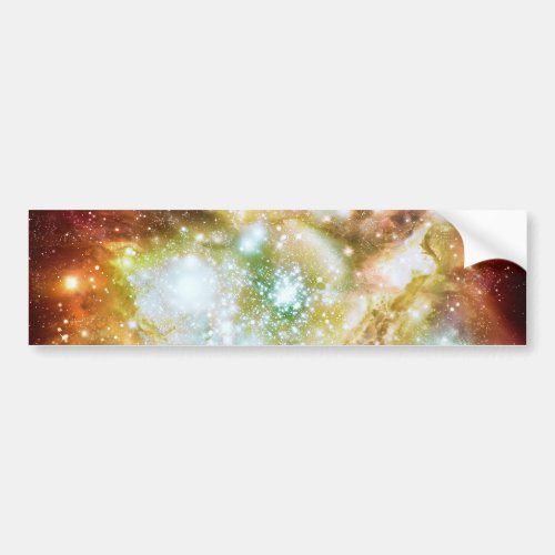 Super Hot and Bright Lynx Arc Star Cluster Bumper Sticker