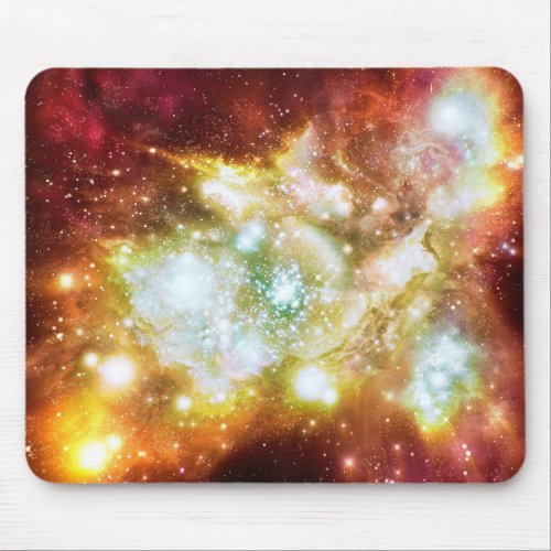 Super Hot and Bright Lynx Arc Star Cluster Mouse Pad