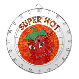 Super Hot Pepper Diva Dart Board