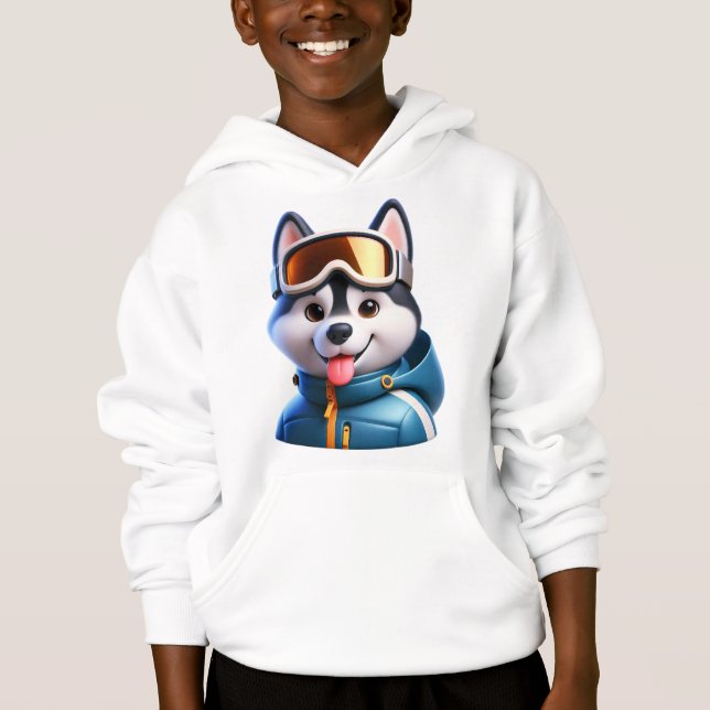 Super Husky Adventurer Hoodie (Front)