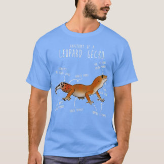 Super Hypo Tangerine Leopard Gecko Lizard Reptile T-Shirt