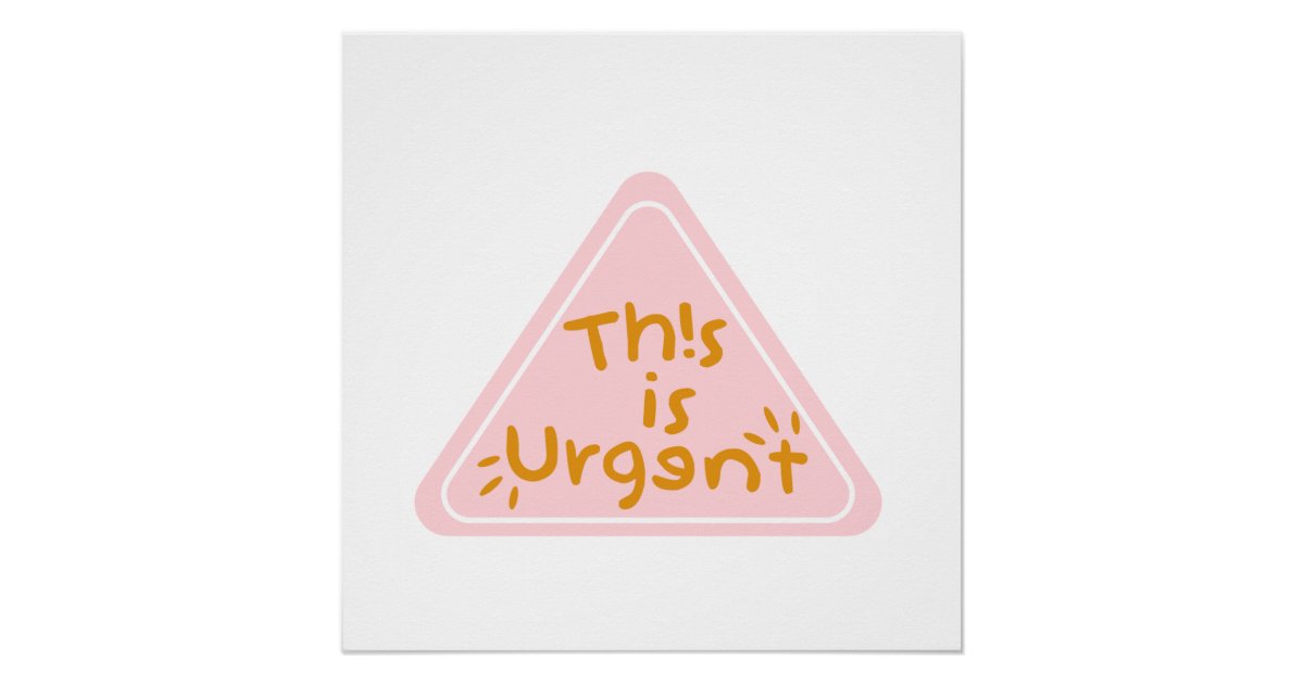 Super Important Poster | Zazzle