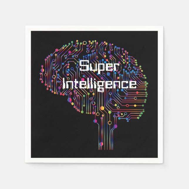 Super Intelligence Technology Napkins (Front)