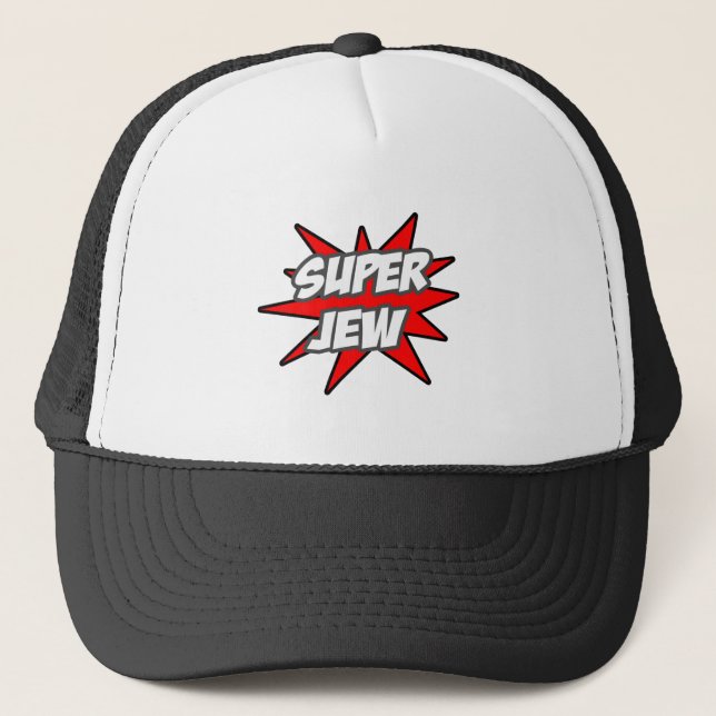 Super Jew Trucker Hat (Front)