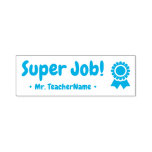 [ Thumbnail: "Super Job!" Educator Rubber Stamp ]