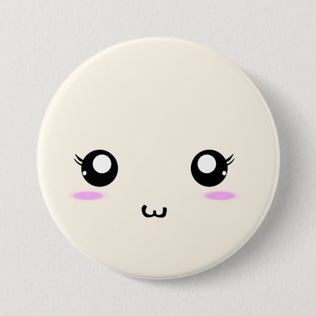 Super Kawaii Emoji Button (Front)
