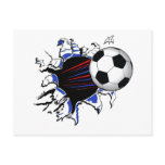 SUPER KICK SOCCER POSTCARD