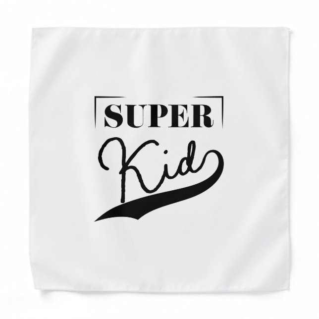 Super Kid Bandana (Front)