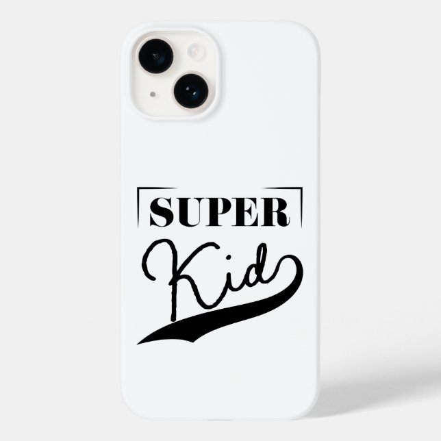 Super Kid Case-Mate iPhone Case (Back)