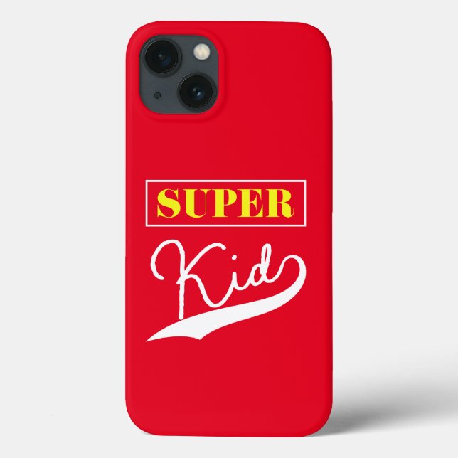 Super Kid  Case-Mate iPhone Case (Back)