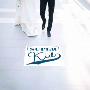 Super Kid Floor Decals