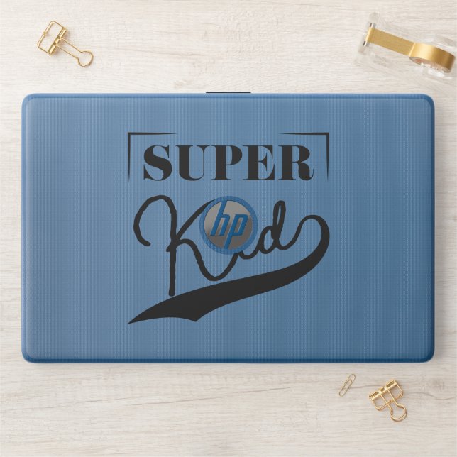 Super Kid HP Laptop Skin (Desk)