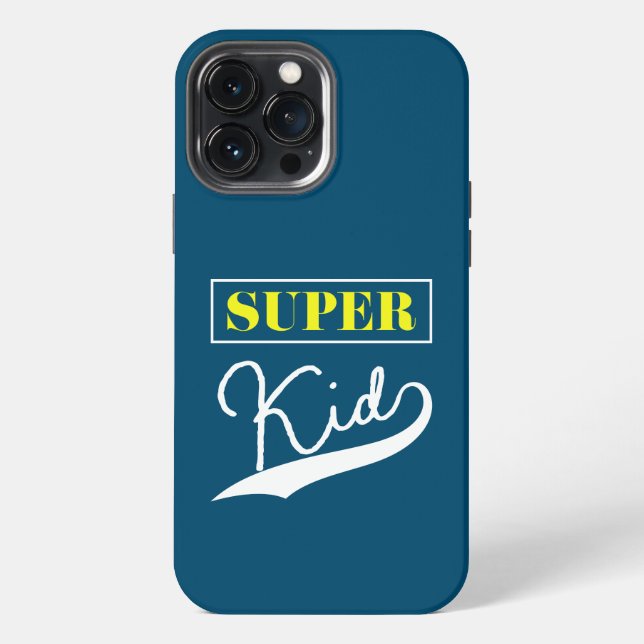 Super Kid  Iphone Case (Back)
