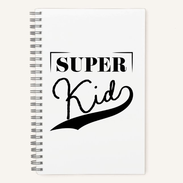 Super Kid Notebook (Front)