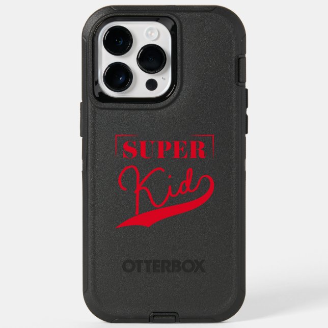 Super Kid Otterbox iPhone Case (Back)