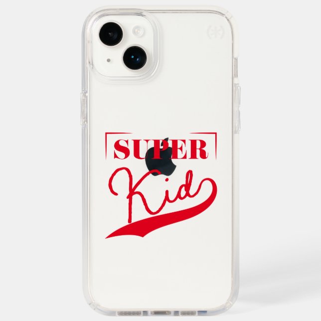 Super Kid Speck iPhone Case (Front)
