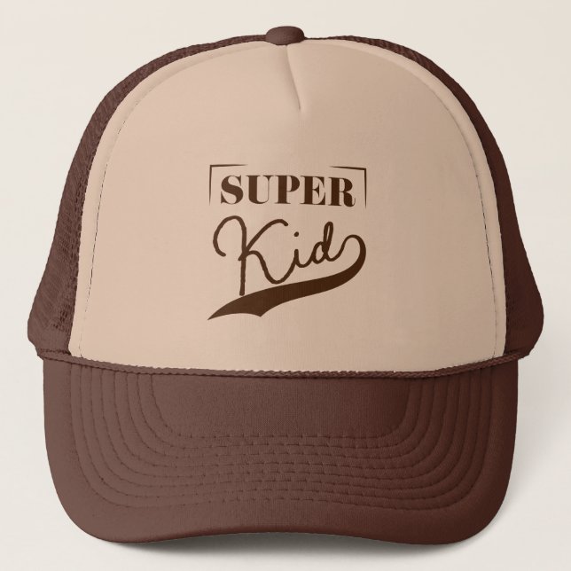 Super Kid Trucker Hat (Front)