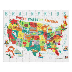 Super Kids Puzzle USA