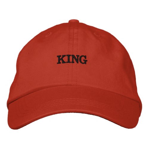 Super KING Mens Womens baseball Visors_Hat Embroidered Baseball Cap
