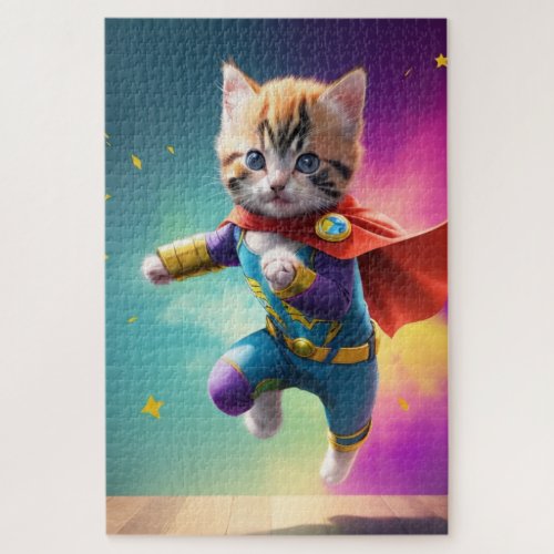 super kitten powers jigsaw puzzle