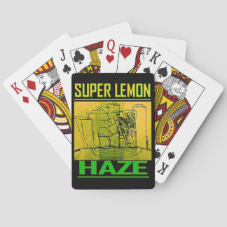 SUPER LEMON HAZE POKER CARDS