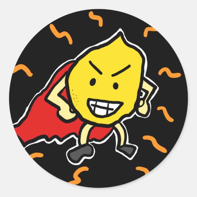 Super Lemon! stickers (Front)