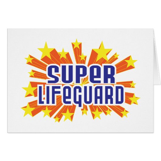 Super Lifeguard Cards (Front Horizontal)