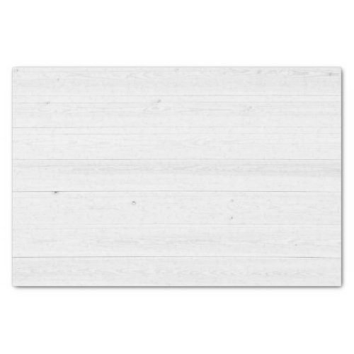 Super Light White Wood Rustic Grain Boards Pattern Tissue Paper