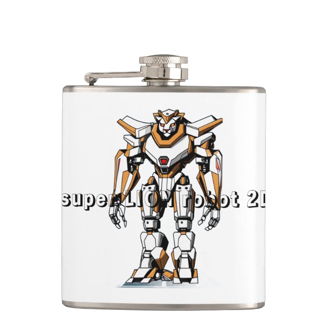  super LION robot 2D  Home & Living > Kitchen & Di Flask (Front)