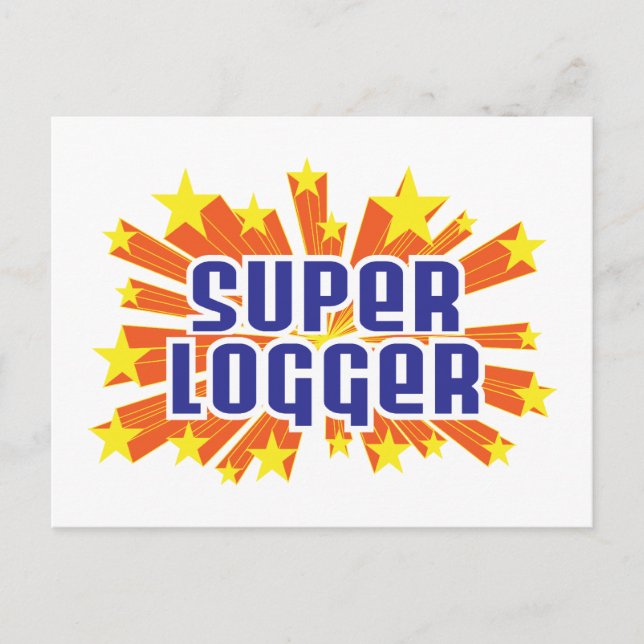 Super Logger Postcard (Front)