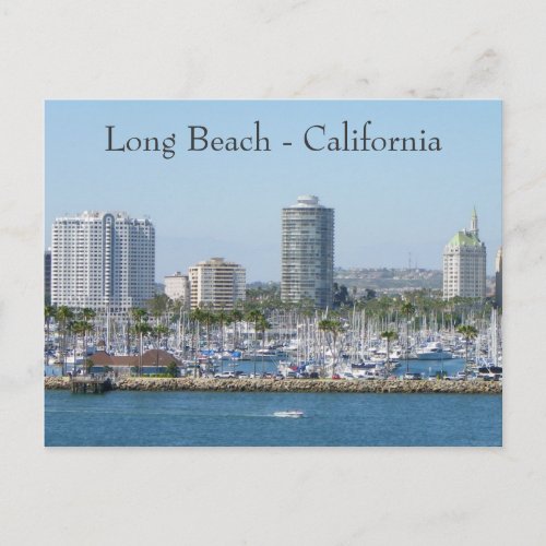 Super Long Beach Postcard Postcard