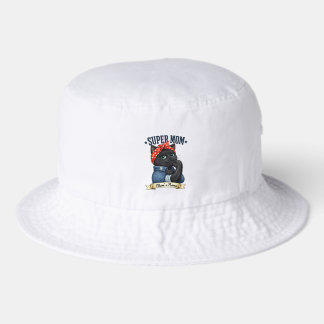 Super Mama Black Cat – Mother’s Day Shirt Bucket Hat