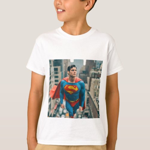 Super man stickered tshirt for boys 