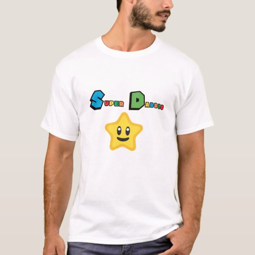 Super Mario Dad T_Shirt