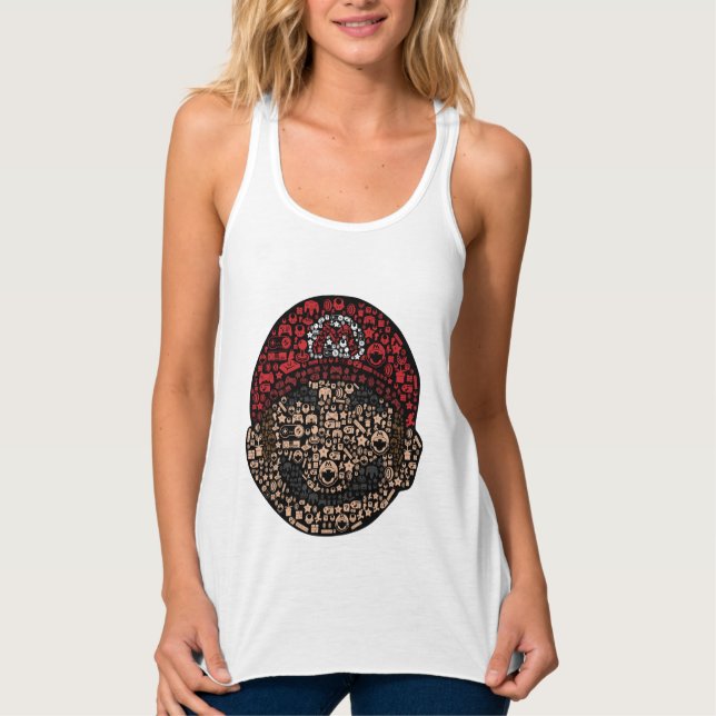     super Mario design  Tank Top (Front)