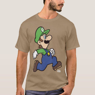 Super Mario Luigi Run Portrait retro T-Shirt