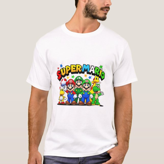 Super Mario Shirts – Cool Tees for Kids & Adults (Front)