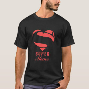 Super Meme Superhero Gift Family Christmas Costume T-Shirt