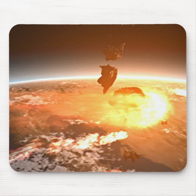 Super Meteor Mouse Mat (Front)