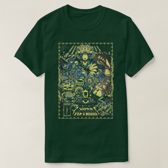 Super Metroid Legacy Type C T-Shirt (Design Front)