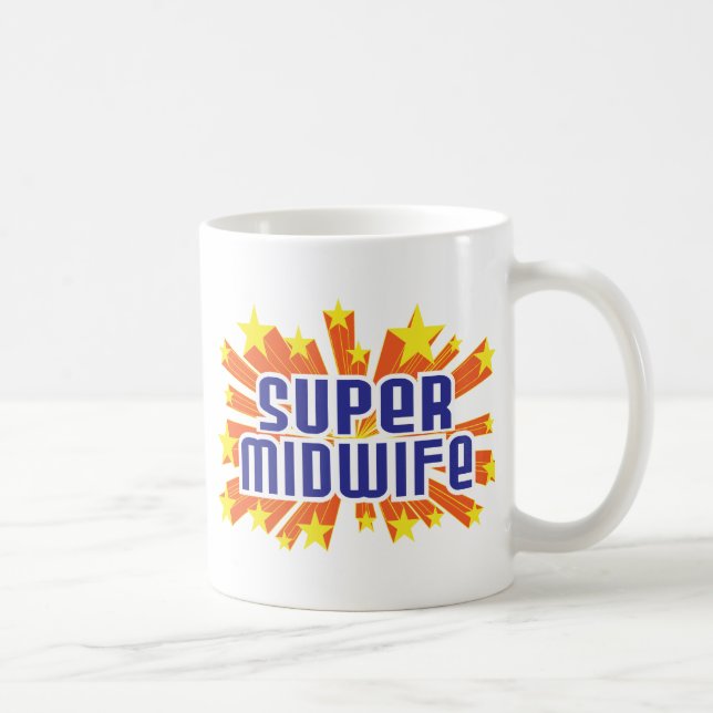 Super Midwife Coffee Mug (Right)