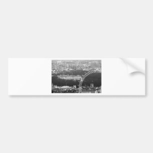Super! Millennium Wheel London Bumper Sticker